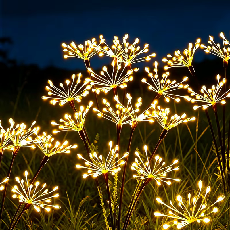 Lampes solaires LED en forme de fleurs, étanches pour extérieur, décoration de jardin DIY, lampes so