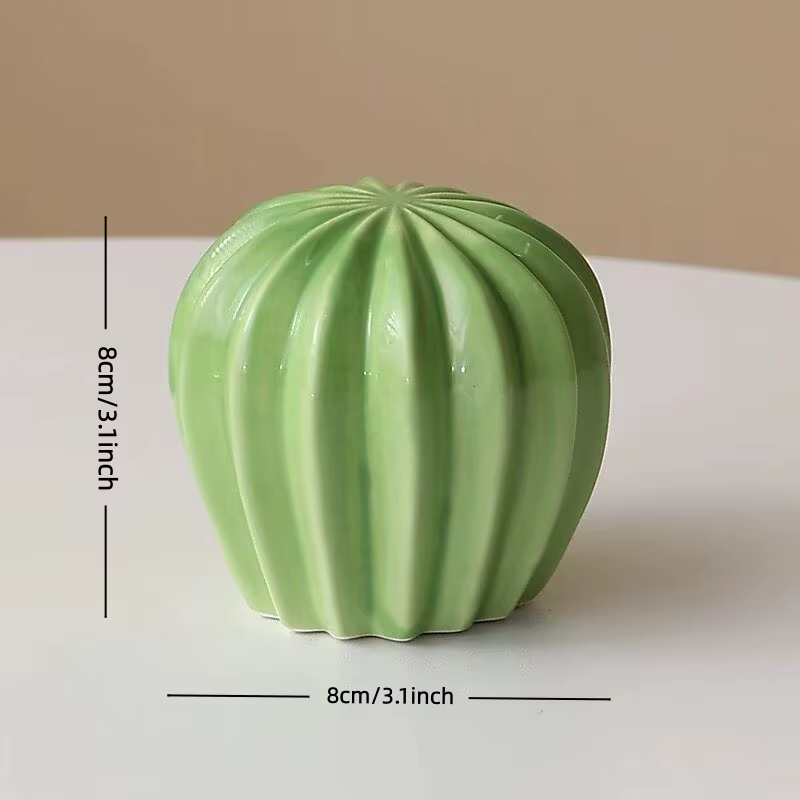 Nouvelles décorations 2026 pour la maison et le jardin : Cactus en céramique esthétique pour la déco