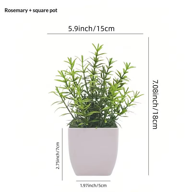 Plantes artificielles avec feuillage réaliste et sans entretien, parfaites pour la décoration de la 