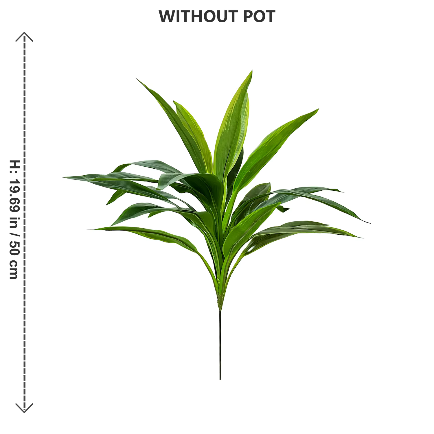 Plante artificielle en bambou pour aménagement paysager, art floral réaliste, plante artificielle dé