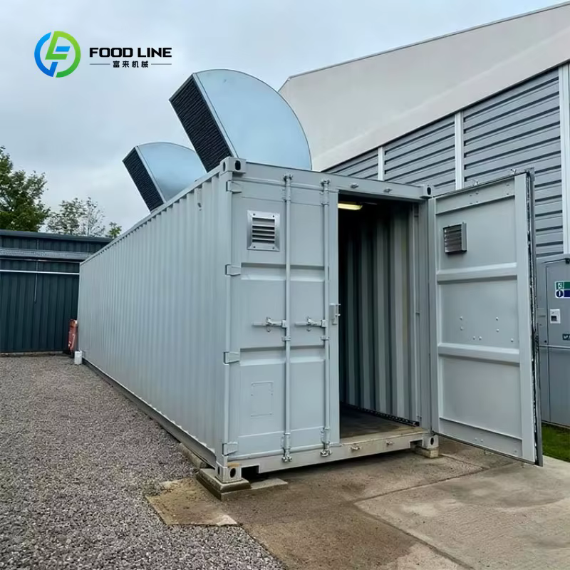 Usine de culture hydroponique personnalisée en conteneur de 40 pieds avec système NFT, ferme de cult
