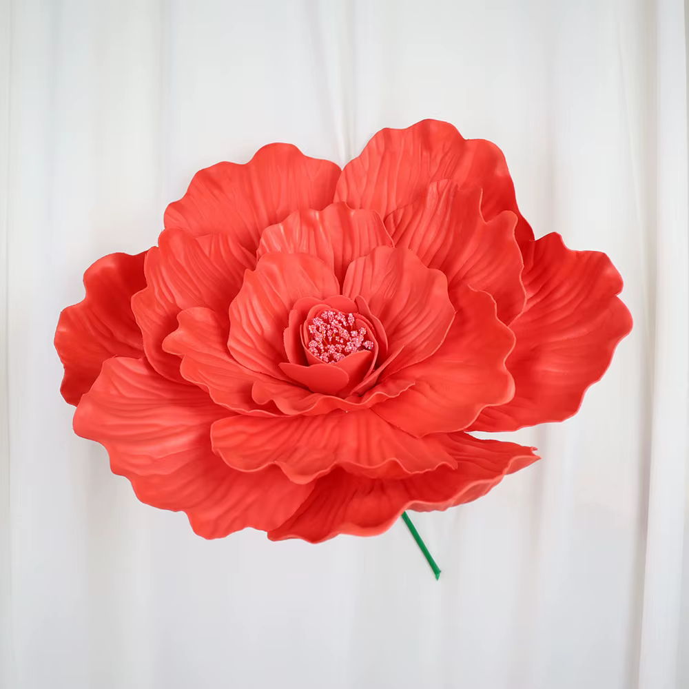 Pivoines artificielles de 60CM de diamètre, pour mariage, extérieur, grand événement, décor, panier 