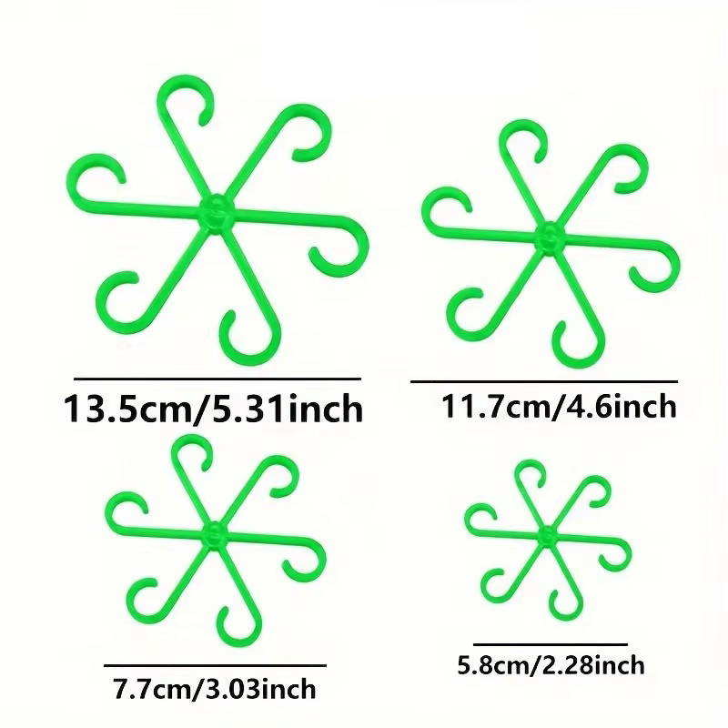 Poteau de Support anti-renversement pour plantes vertes, fixateur de branches auxiliaires de jardina