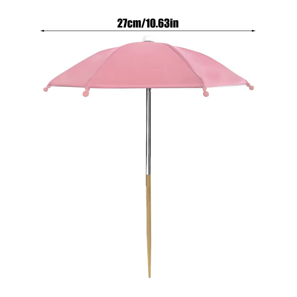 Parasol pour plantes de 27 cm, portable, résistant à l'eau, parasol de jardin, toile pare-soleil pou