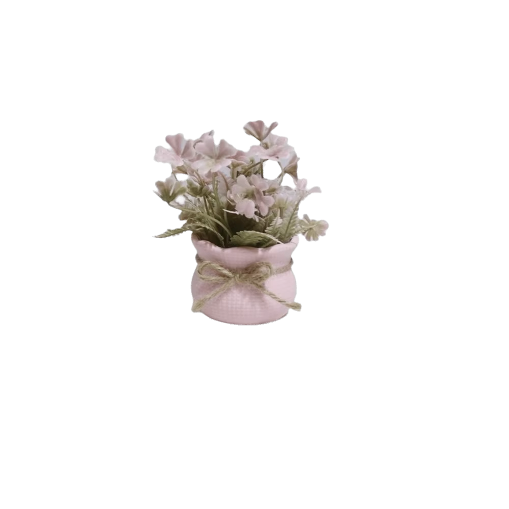 Décoration de bureau, mini fleurs artificielles en pot, ornements, décorations pour la maison, plant