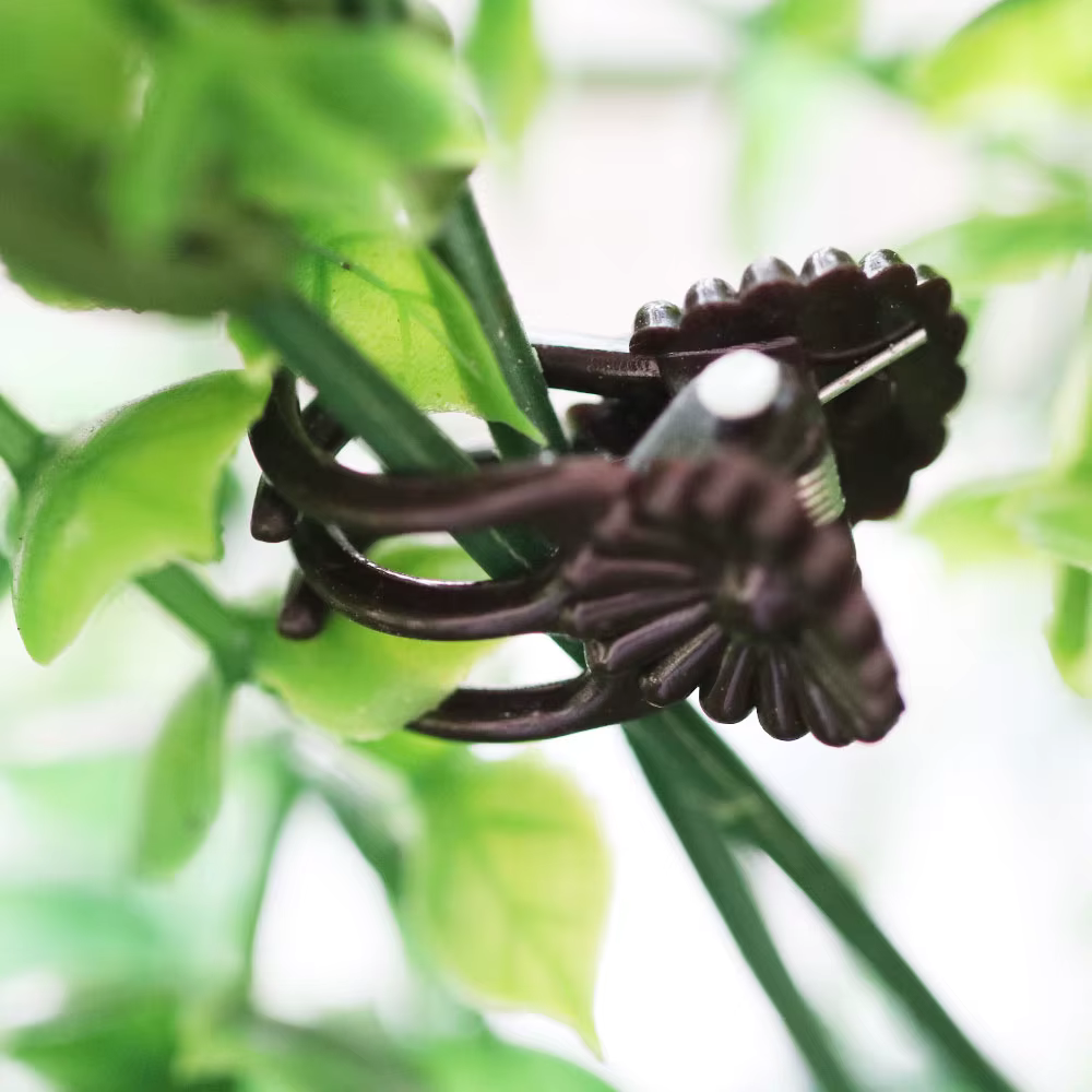 Clips de Support de plante en plastique, 10 à 200 pièces, pour tige d'orchidée, pour Support de vign