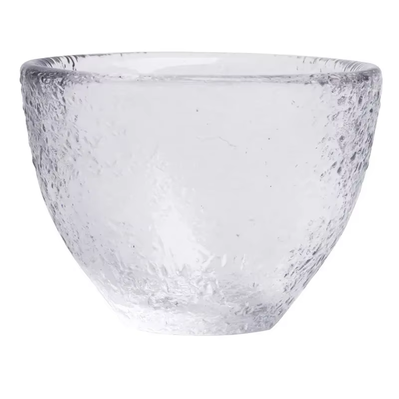 Ensemble de verre à vin de style japonais, pot à saké avec trois verres, design givré marteau, ensem