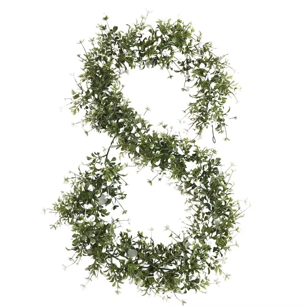 Plantes artificielles de 178CM, vignes, feuilles vertes, guirlande murale suspendue, accessoires de