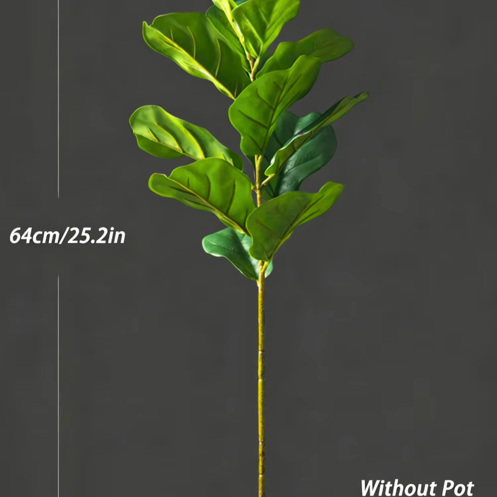 Grand arbre artificiel Ficus de 64/122 cm, plante d'acacia artificielle, figuier tropical, feuilles 