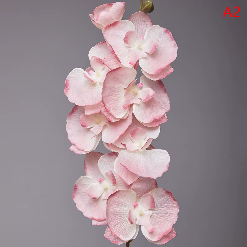 Phalaenopsis artificiel, fausse fleur d'orchidée papillon, décoration de maison, salon, hôtel, Table
