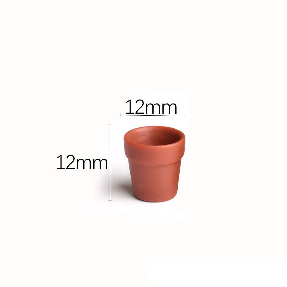 Pot de fleurs Mini bassin, 10 pièces, décoration de maison de poupée, artisanat en résine Miniature,