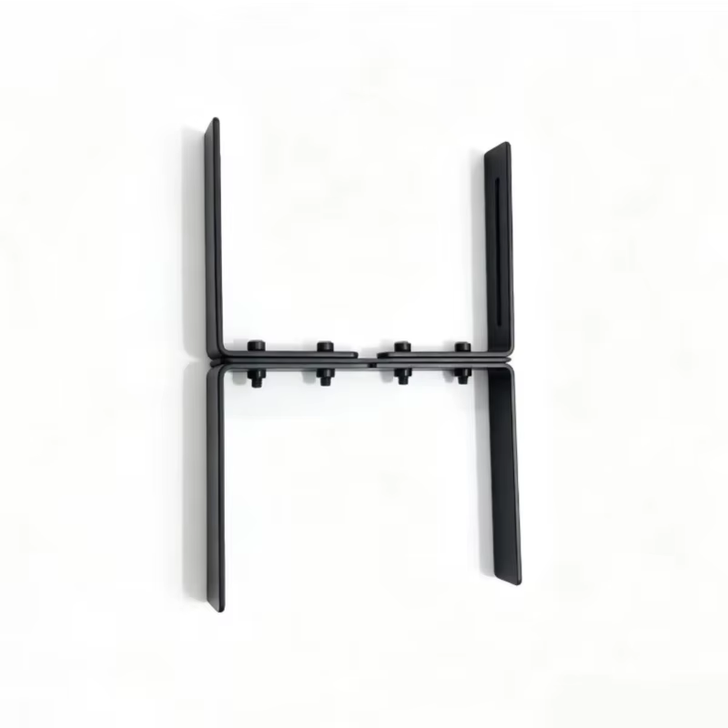 Support de jardinière en forme de H, support de jardinière sans perçage pour balcon, adapté aux balu
