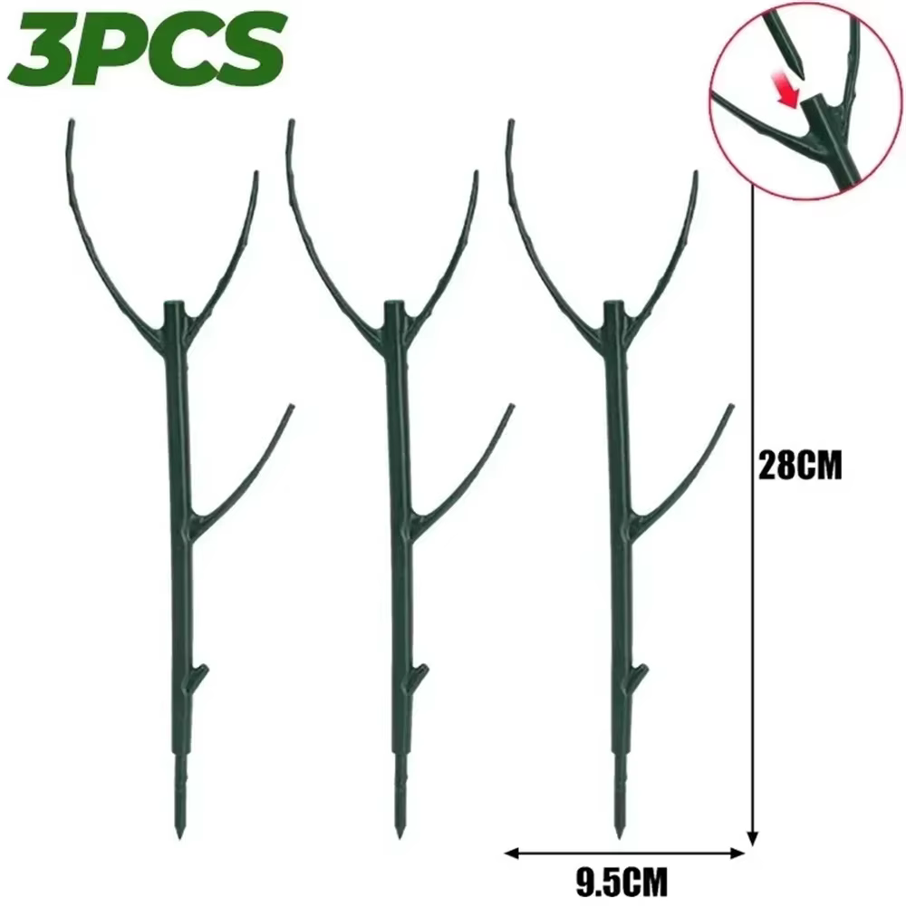 Supports de plantes en plastique, cerceaux de soutien pour fleurs, empilables, structures de soutien