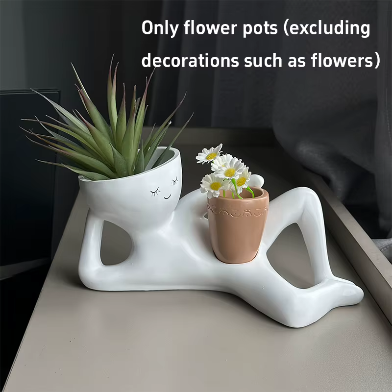 Nouvelles créations artisanales pour petits artisans : Ornement de pot de fleurs pour plantes succul