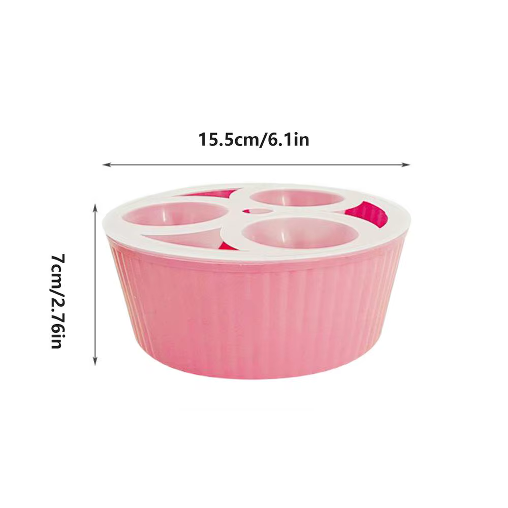 Jardinière hydroponique à 3 trous pour ampoules de fleurs, Vase en jacinthe en verre pour le jardina
