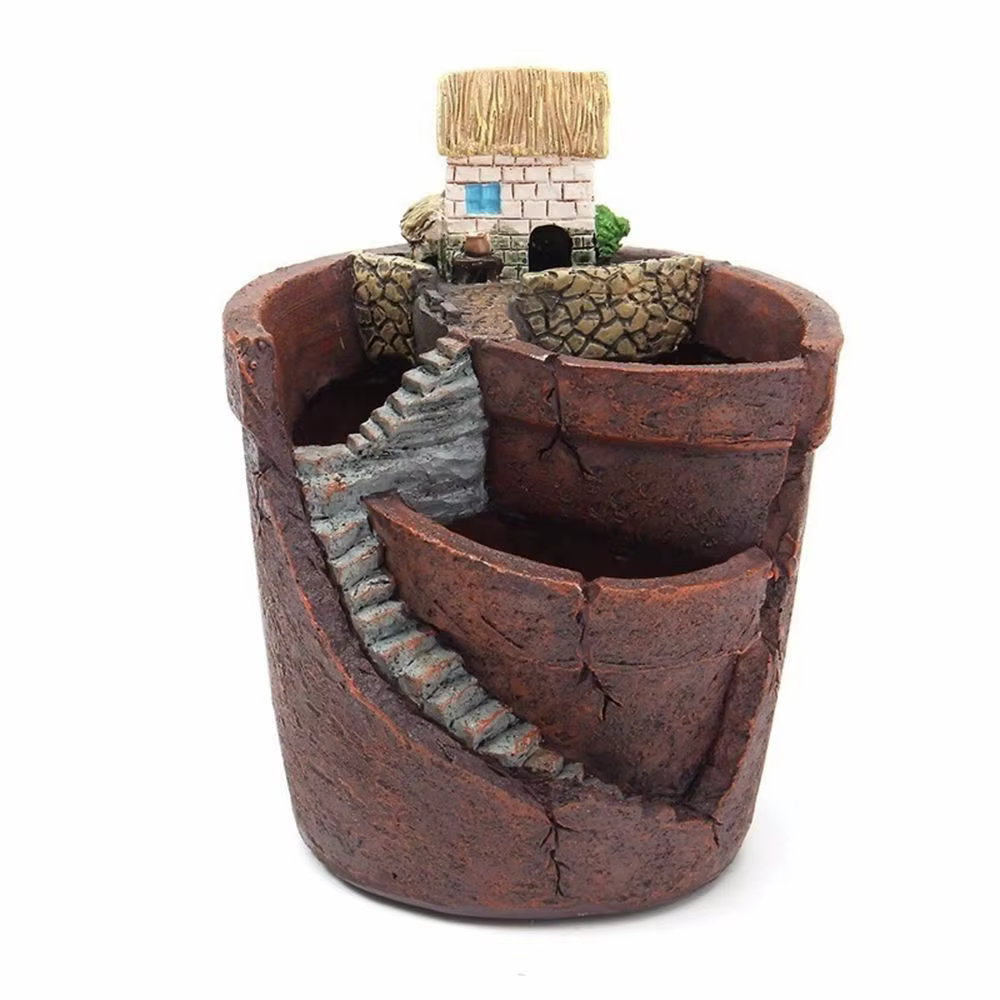 Pots de fleurs de bureau 9x12cm, vert, pour plantes, décoration intérieure, jardinière, jardin suspe