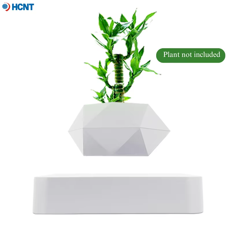 Pot de bonsaï à Air levitant, Pot de fleur rotatif, jardinières, Pot flottant magnétique, plantes en