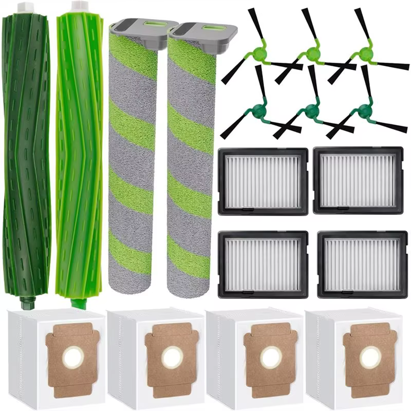 ABBZ-Accessoires pour aspirateur robot Irobot Roomba Max 705 Combo/706 Combo - brosses principales, 