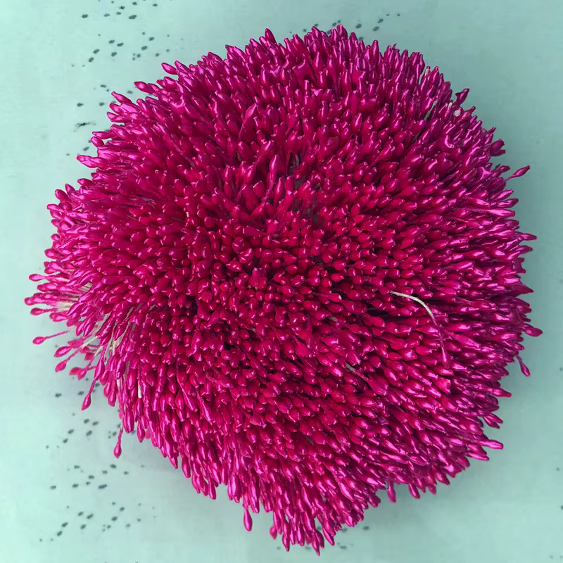 Mini Fleur de Perle Artificielle, 1mm, Longueur Totale 60mm, Standard, Décoration de Maison, ixde Ma