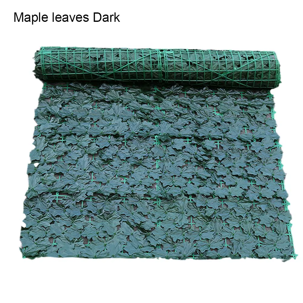 Couverture murale extérieure pour la maison, panneaux de haie, fausses plantes, feuilles de lierre, 