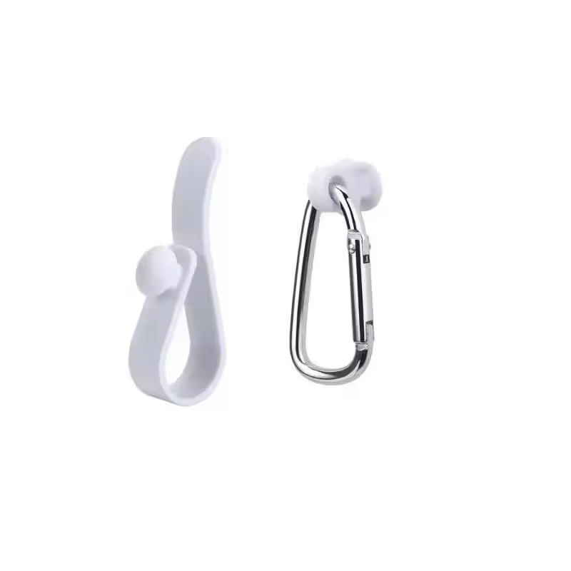 Kit complet d'équipement de plage 3 pièces comprenant un crochet portable, un porte-clés, une mousqu