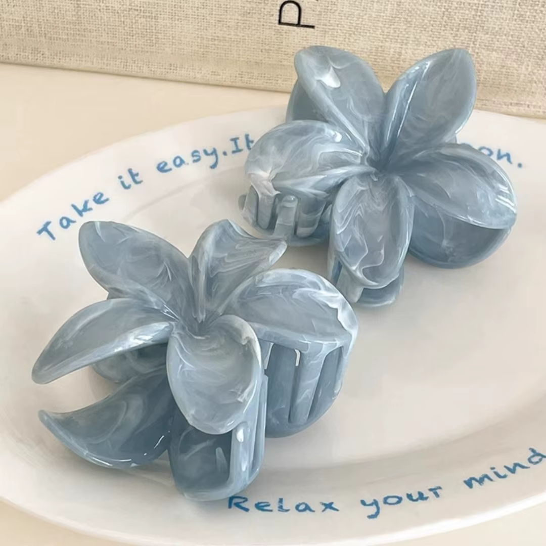Tyrande – poignée de fleur émoussée, œuf frais et doux, disque arrière de la tête, pince à cheveux e