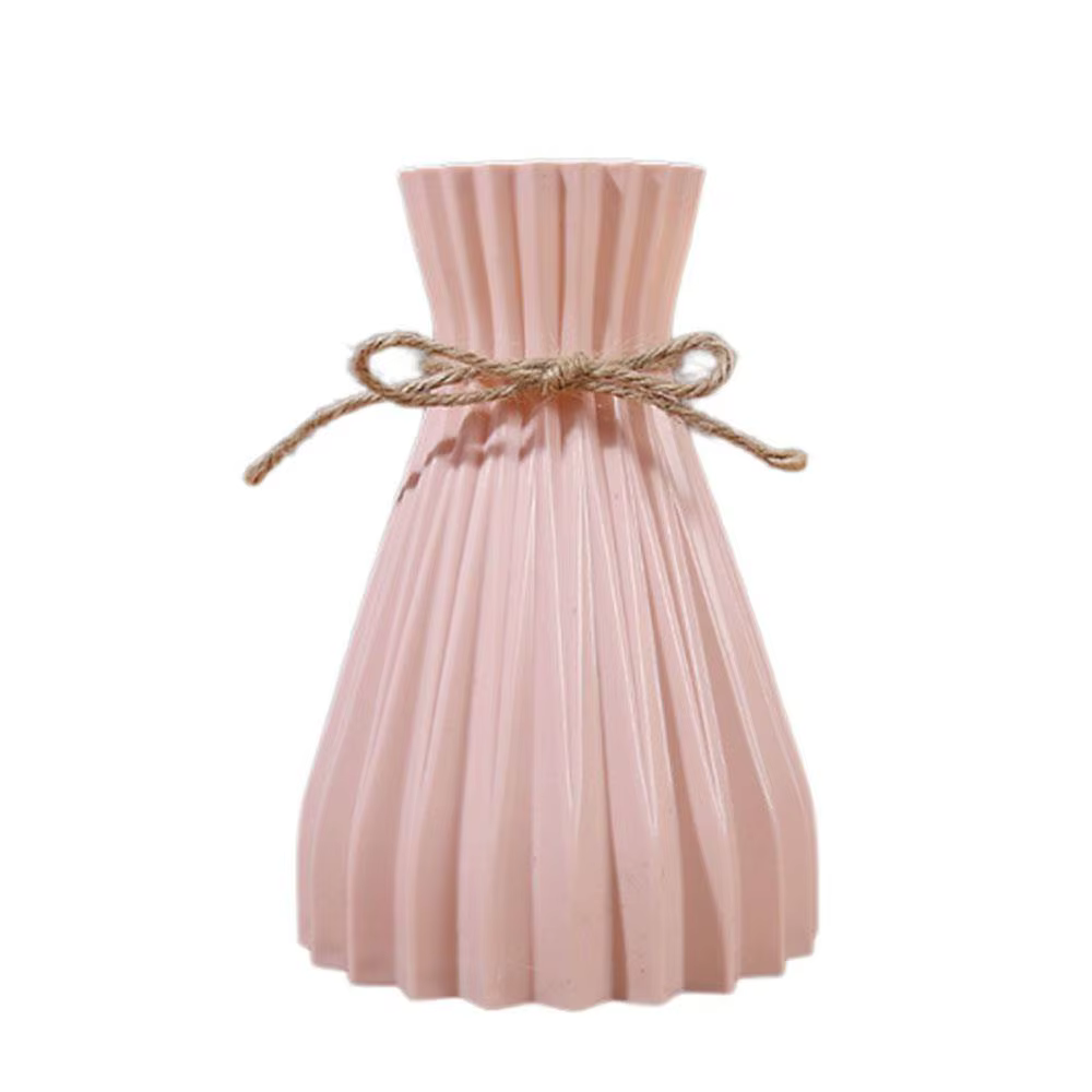 Vase à fleurs en plastique ne peut pas contenir de l'eau, bouteille de fleurs sèches, décoration de 