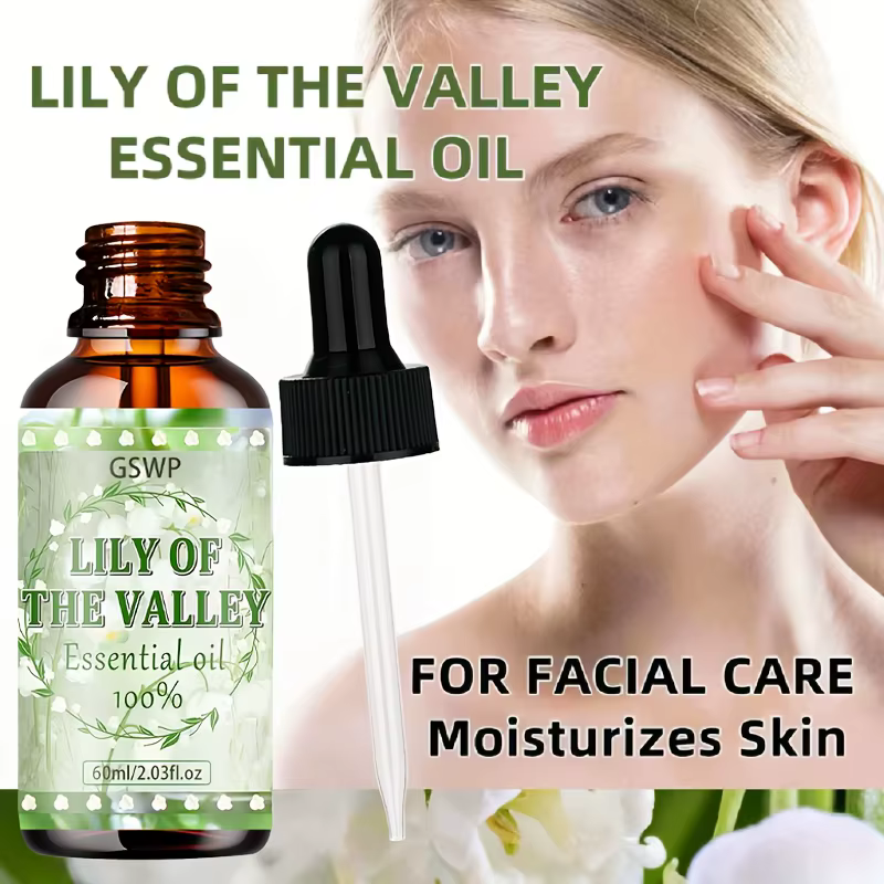 Huile essentielle de muguet GSWP, hydratation intense, convient aux soins de spa, aux massages, aux 