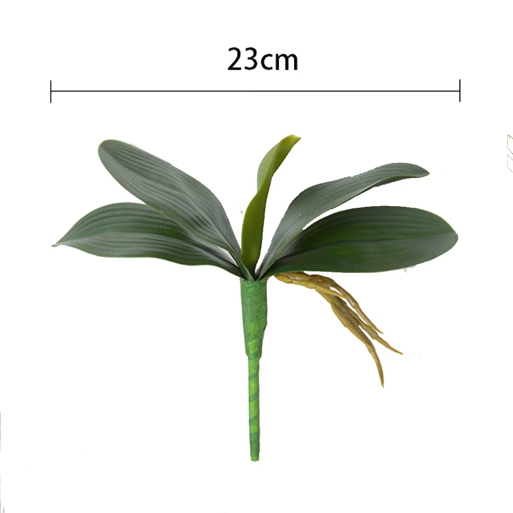 Branches de fleurs artificielles de Phalaenopsis, 69cm, tiges d'orchidées en Faux toucher réel pour