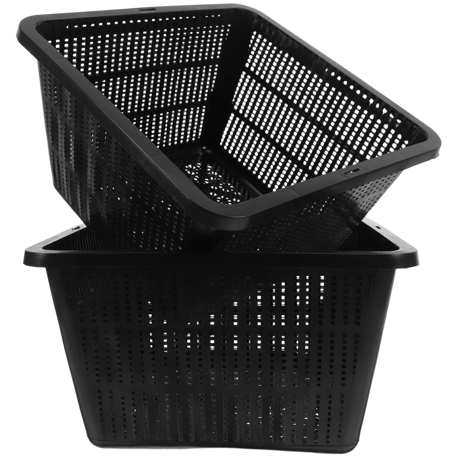 Pot d'équipement hydroponique, 2 pièces, jardinière d'étang aquatique pour Pots en filet, accessoire