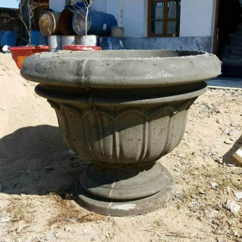 Moule en plastique Pot fleurs artisanat ciment décoration bricolage bonsaï planteur faisant boîte ra