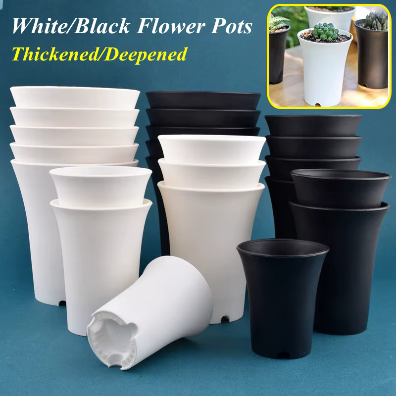 Pot de fleurs rond épaissi pour plantes succulentes, bassin Vientiane, jardinière de fleurs réutilis