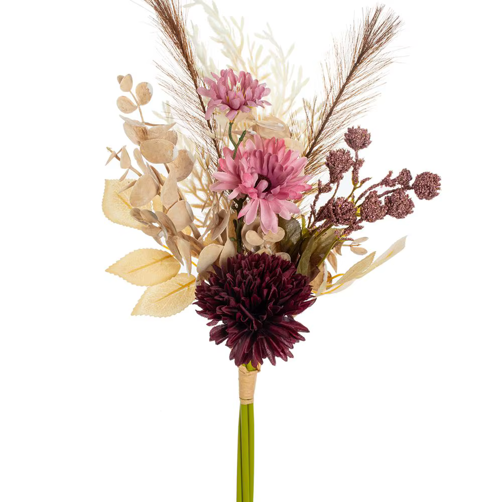 Fleurs artificielles en soie, type rose de Chine, pour bouquets de mariage, cadeaux DIY, décoration 