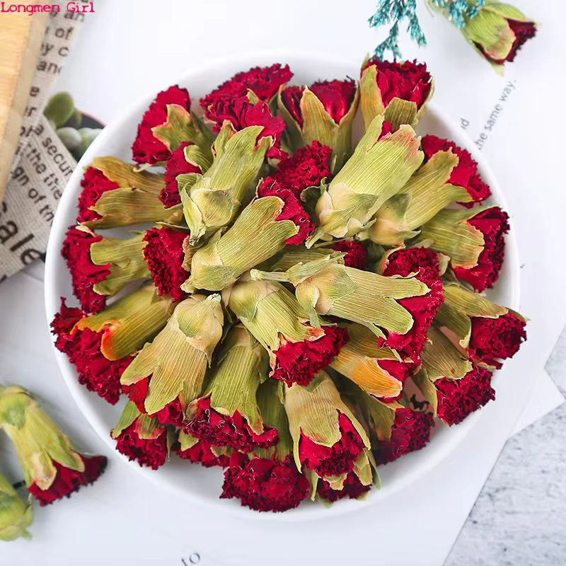 Pétales de carnation naturels séchés de haute qualité pour la fabrication de savons, la fabrication 