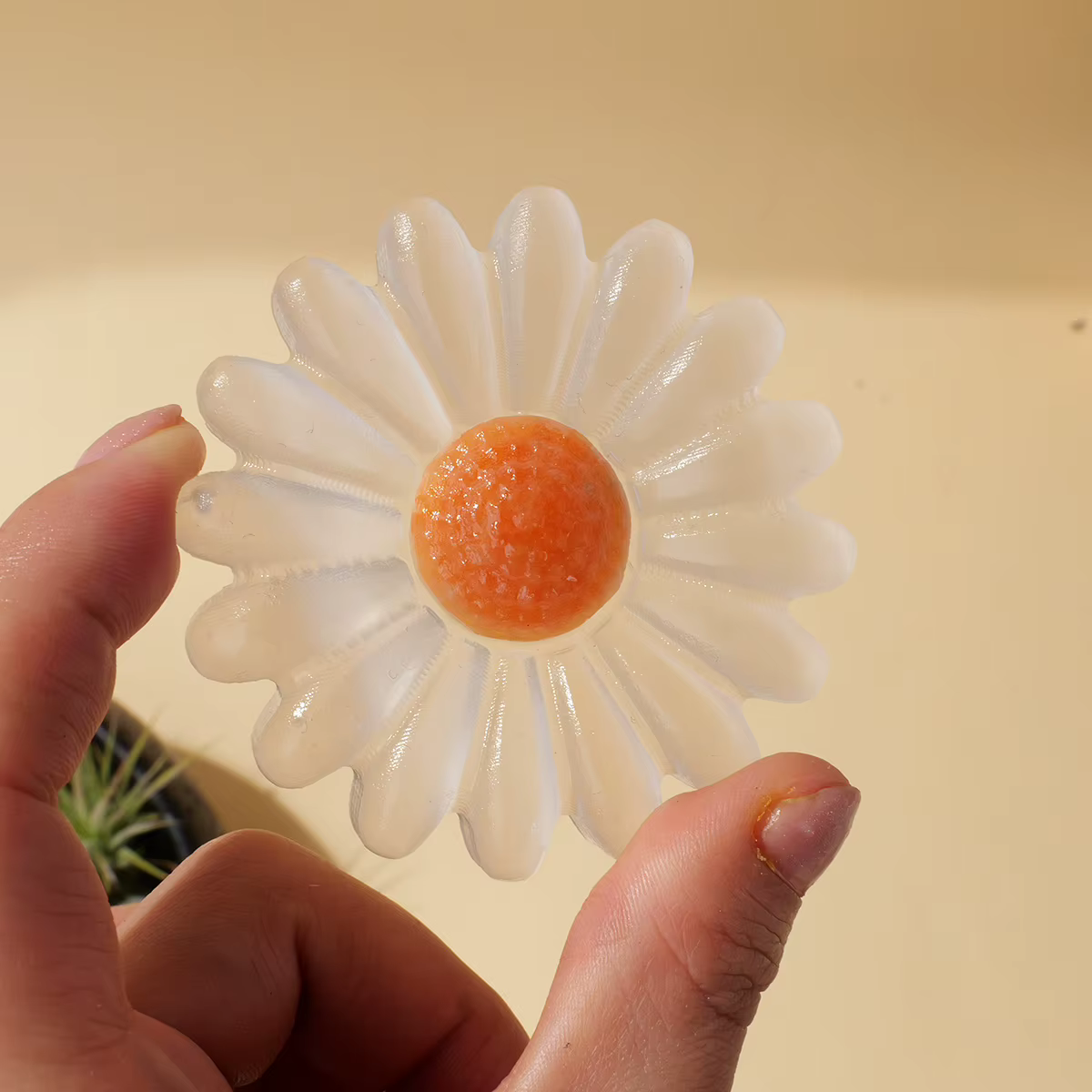 Fleur de sélénite blanche en cristal naturel, 1 pièce, pour la décoration de la maison, choix idéal 