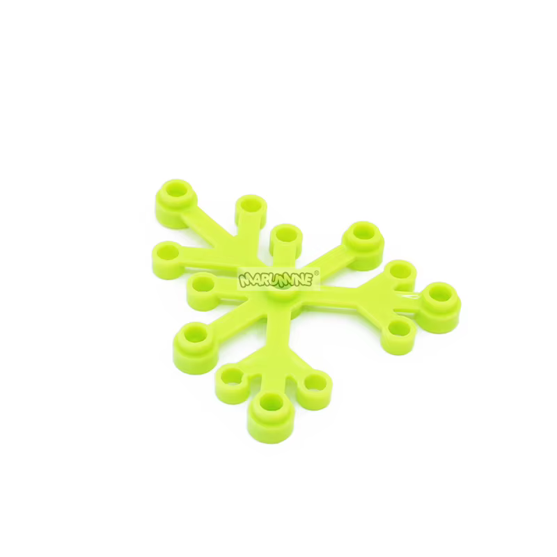 Marumine – blocs de MOC de feuilles d'arbre, 2417 feuilles de plantes 6x5, idées de décoration de ja