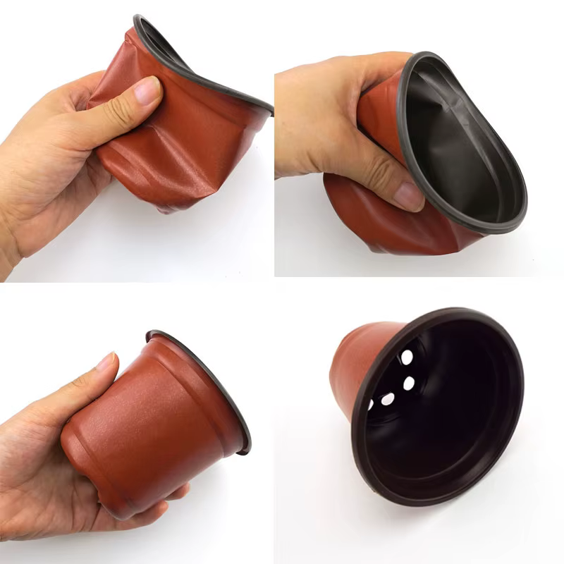 20 pièces/50pcs jardinière pépinière plante poussent Pots tasse pour fleur Pot en plastique outils d