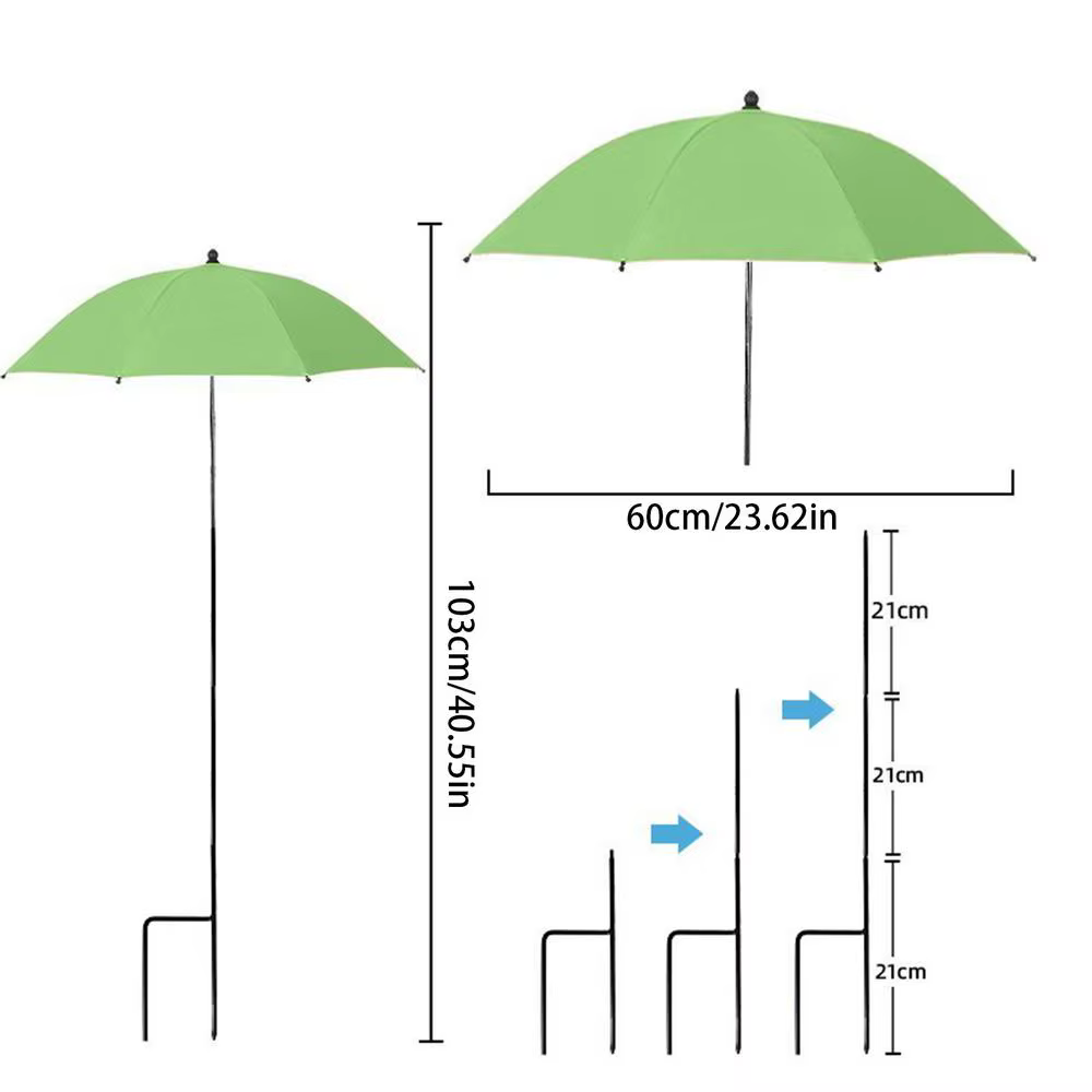 Parapluie pour plantes d'extérieur d'été, tissu de Protection solaire réglable en hauteur, Protectio