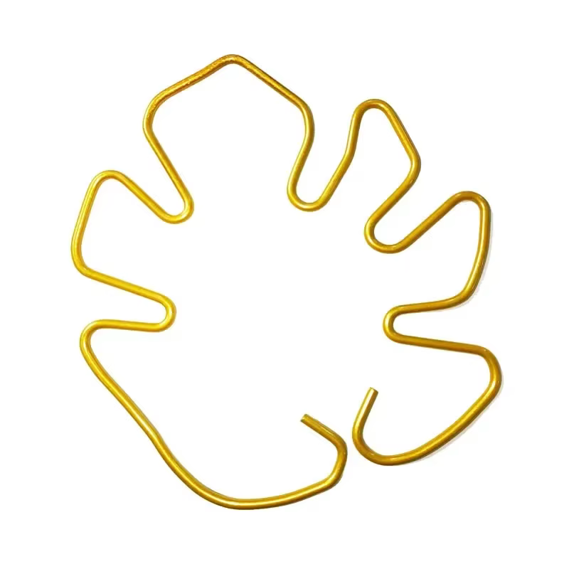 Poteau de support de plante en forme de Monstera, support en alliage robuste, installation facile, s