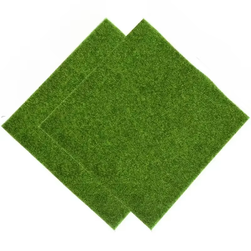 Simulation de prairie artificielle 30x30cm, fausse mousse, faux Tturf, petite cour, aménagement de s