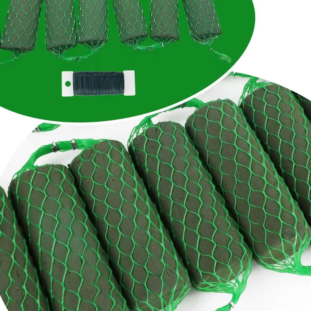 Blocs de mousse florale, éponges pour fleurs, blocs d'absorption pour guirlandes florales, éponges v