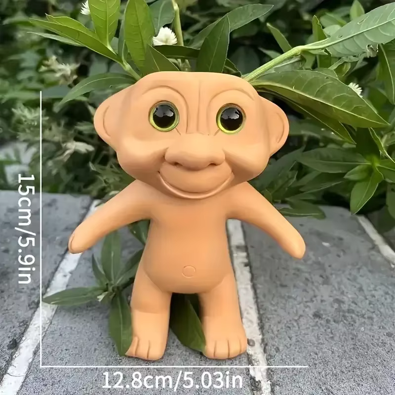 Pot de plante succulente ET Alien en résine, petit porte-fleurs pour la décoration de la maison, du 