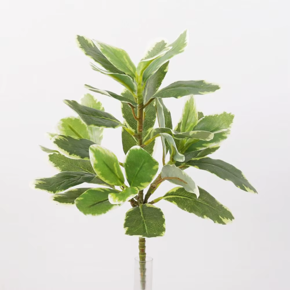 Plante verte artificielle à 35 feuilles, grand arbre de ficus tropical en plastique, arbre de banyan