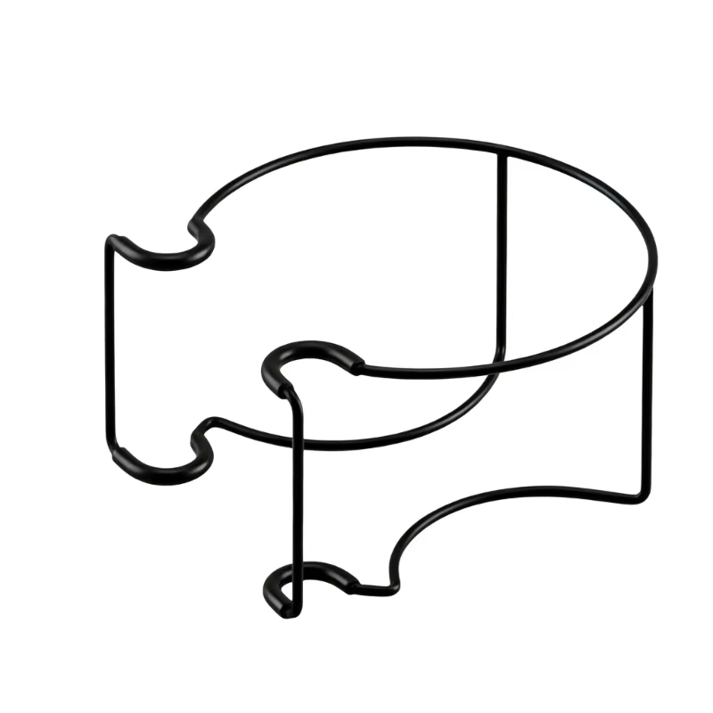 Support plante garde-corps en métal doté d'une Construction Durable pour l'amélioration du jardin du