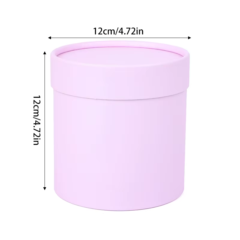 Boîte à fleurs ronde, emballage cadeau, boîte en papier pour mariage, Bouquet de roses, décoration d