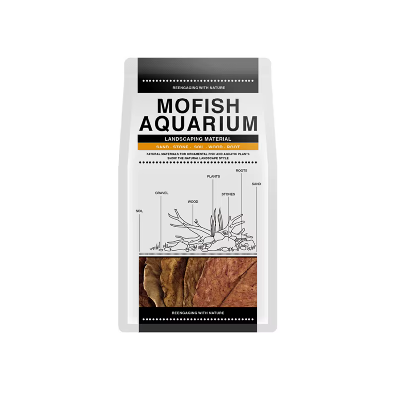 Feuilles Catappa naturelles, nettoyage des réservoirs poissons, réglage du naturel, A0KC
