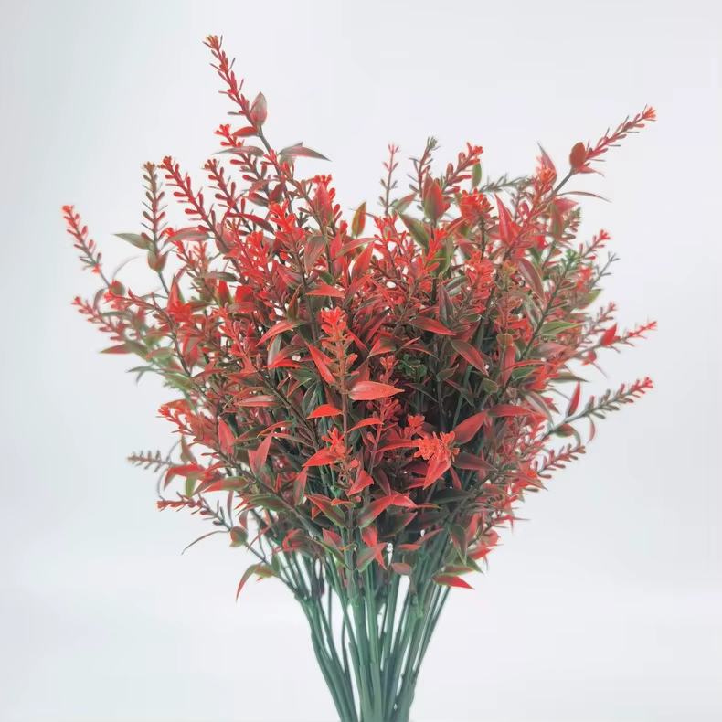 Fausse plante de lavande artificielle en plastique, 3/5/10 pièces, décoration de jardin extérieur po