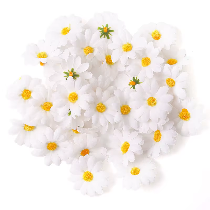 Mini Fleurs Artificielles de Décoration de Mariage, 30/50/100 Pièces, Fleurs Décoratives pour Chambr