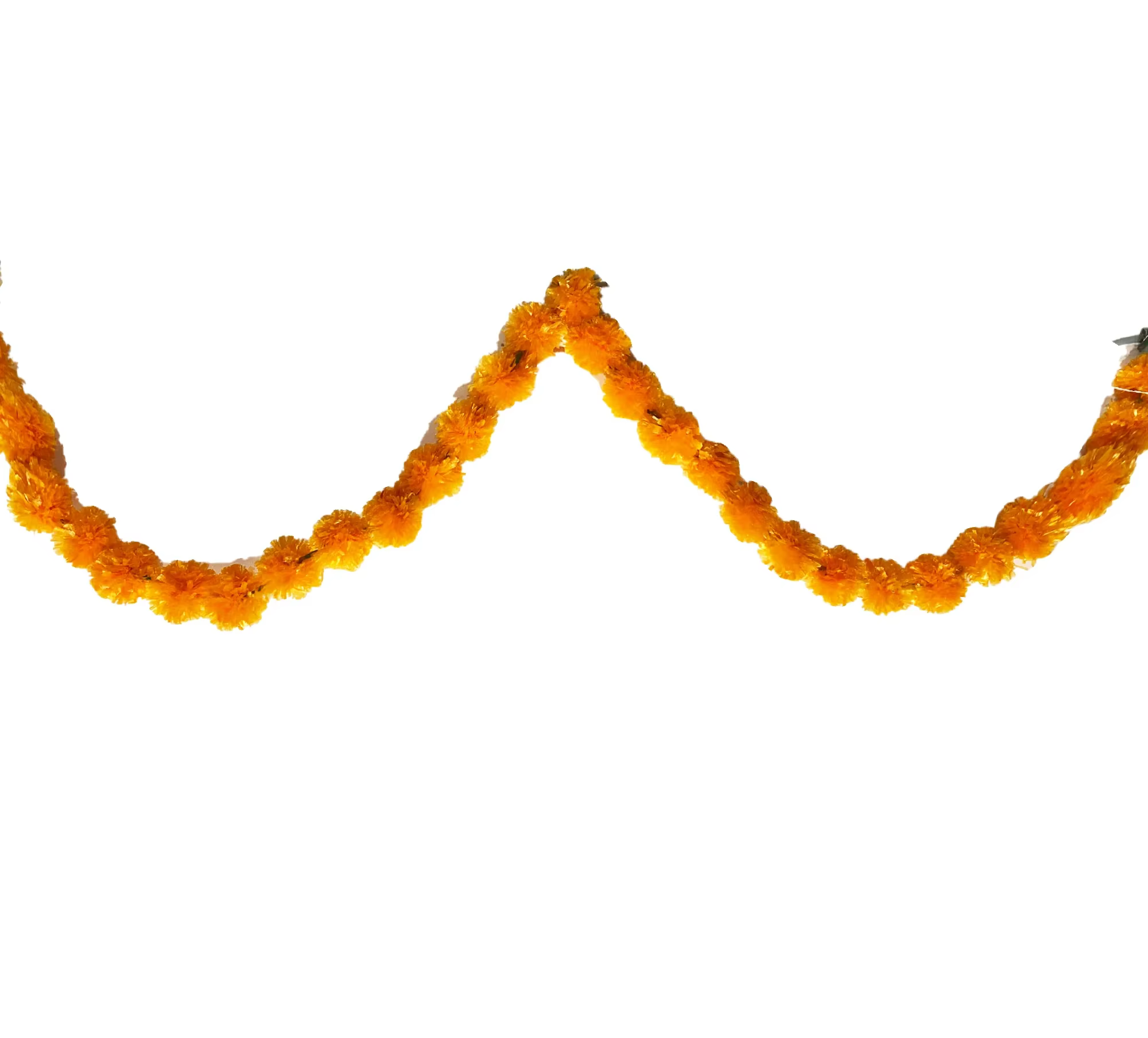 Guirlande de fleurs de souci avec fleurs зo, fleurs artificielles pour Diwali, guirlande de couronne