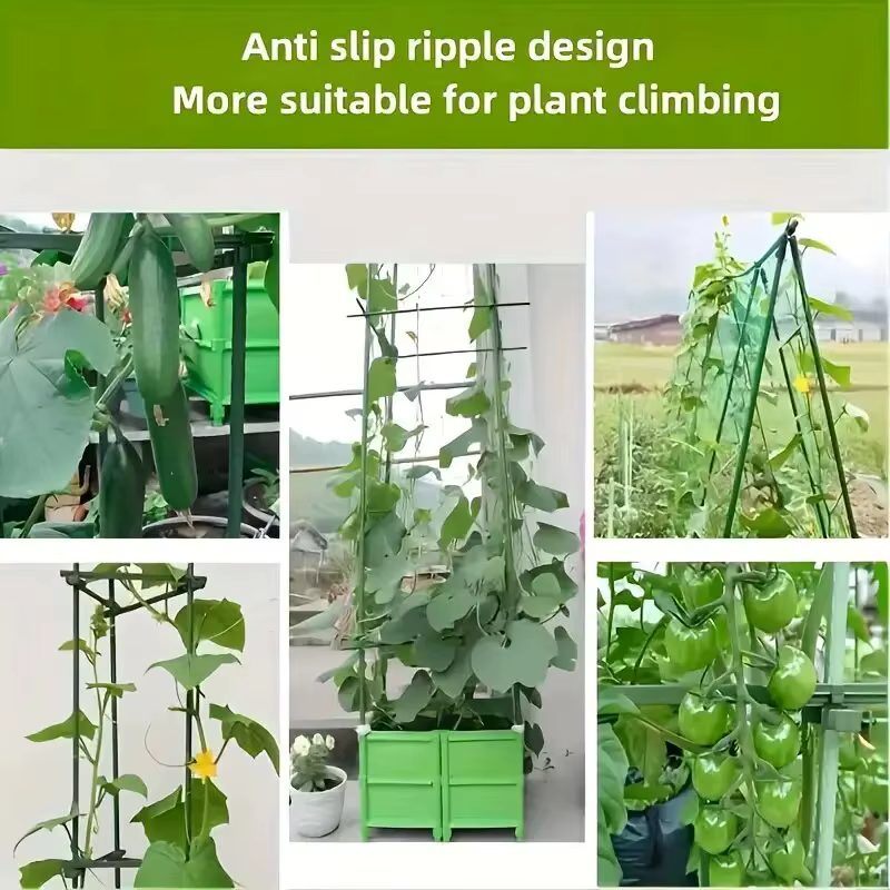 Piquets de support de plantes polyvalents, "Croissance robuste", treillis durable pour légumes et vi